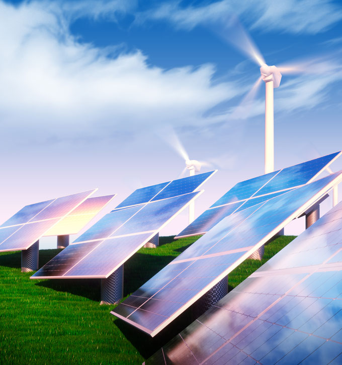 Energieeffizienz und erneuerbare Energien